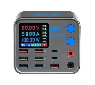 Блок питания MaAnt DianBa No.1 Pro (Импульсный; миниатюрный; беспроводная зарядка; 20 В; 8.5 А) фото в интернет-магазине 05gsm.ru