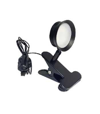 Лампа круглая LED (С зажимом) фото в интернет-магазине 05gsm.ru