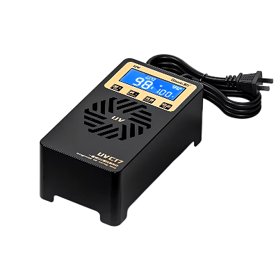 Лампа ультрафиолетовая с кулером Qianli UVC17 (Большая; мощная; 60 Вт) фото в интернет-магазине 05gsm.ru