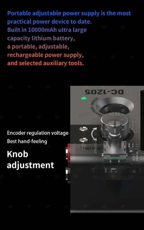 Блок питания Mechanic DC-1205 Power Box 2.0 (Импульсный; 12 В; 5 А) фото в интернет-магазине 05gsm.ru