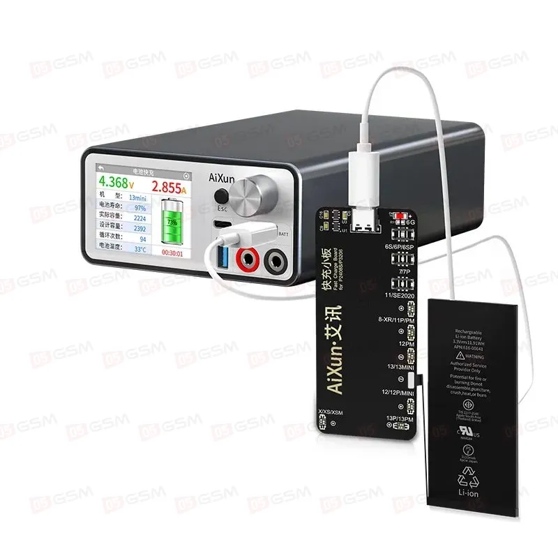 Блок питания Aixun P2408S (Импульсный; умный; 24 В; 8 А) фото в интернет-магазине 05gsm.ru