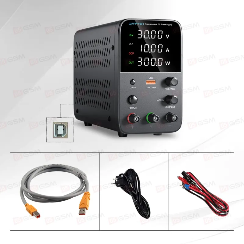 Блок питания Wanptek 3010 (Импульсный; 30 В; 10 А) фото в интернет-магазине 05gsm.ru