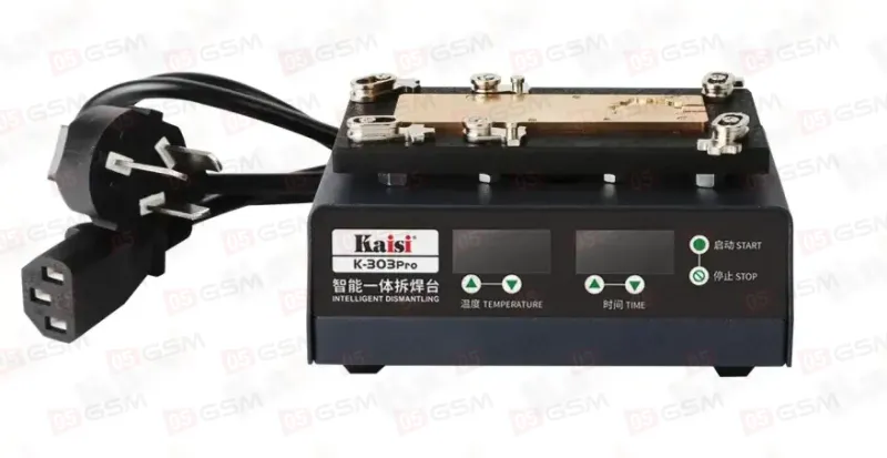 Нижний подогрев плат Kaisi K-303 Pro (iPhone X, XS, XS Max и Android) фото в интернет-магазине 05gsm.ru