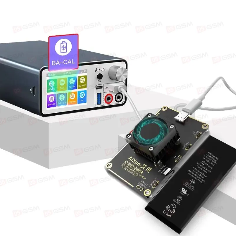 Блок питания Aixun P2408S (Импульсный; умный; 24 В; 8 А) фото в интернет-магазине 05gsm.ru