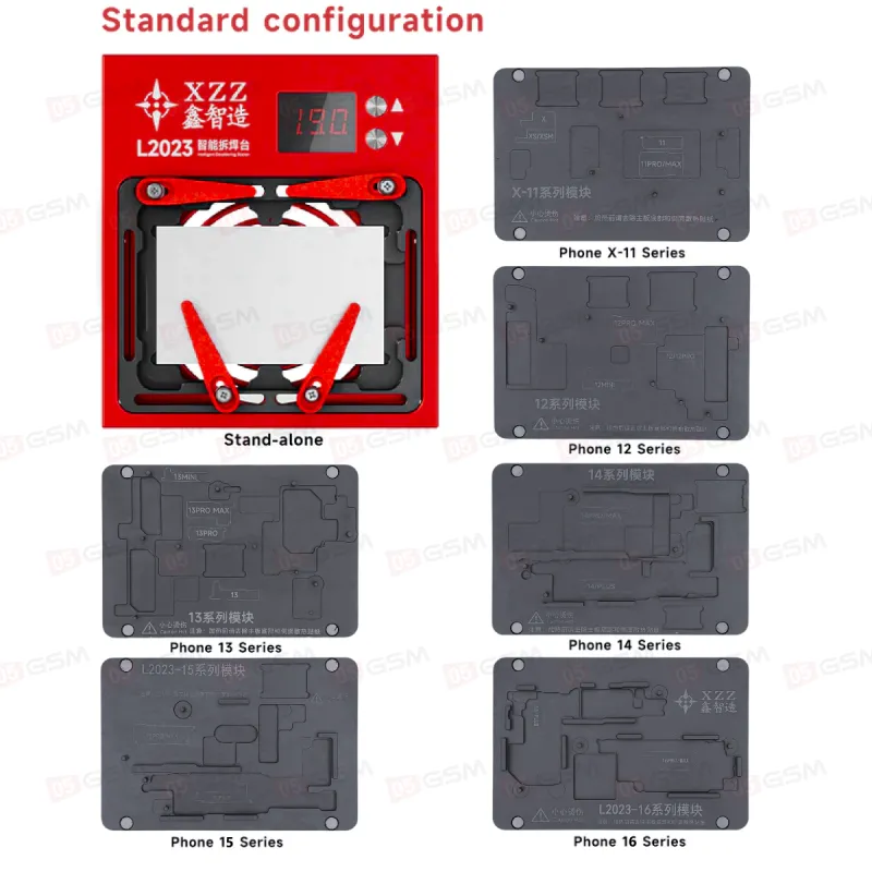 Нижний подогрев плат XZZ L2023 (В комплекте модули X-15 Series) фото в интернет-магазине 05gsm.ru