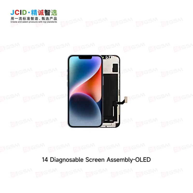 Дисплей без ошибки iPhone 14 (JCID Diagnosable OLED-14; матрица Hard OLED; 60 Гц) фото в интернет-магазине 05gsm.ru