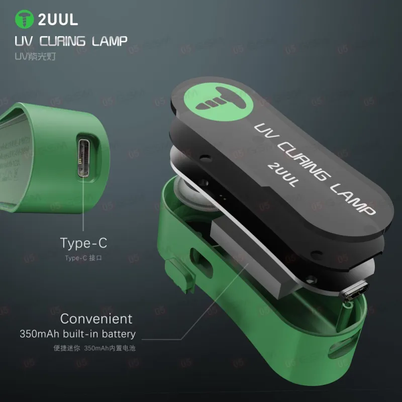 Лампа ультрафиолетовая 2UUL SC08 UV Lamp (Умная; миниатюрная; 350 мАч) фото в интернет-магазине 05gsm.ru