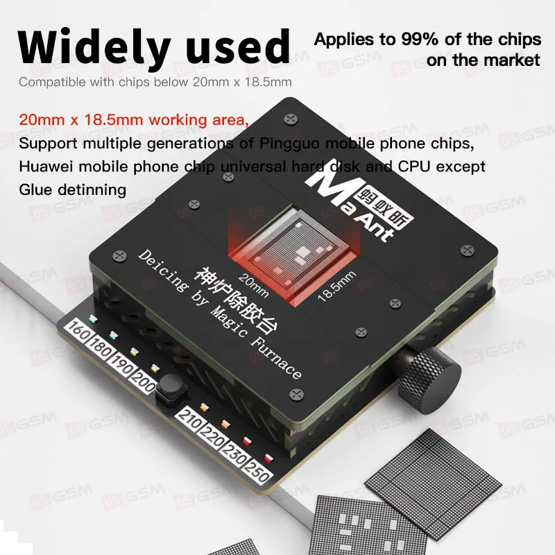 Нижний подогрев для микросхем MaAnt SL-2 фото в интернет-магазине 05gsm.ru