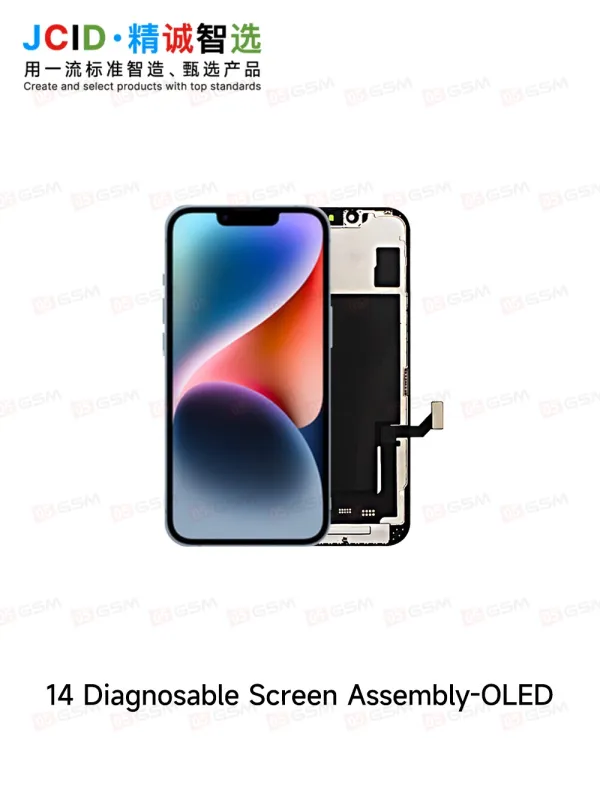 Дисплей без ошибки iPhone 14 (JCID Diagnosable OLED-14; матрица Soft OLED; 60 Гц) фото в интернет-магазине 05gsm.ru