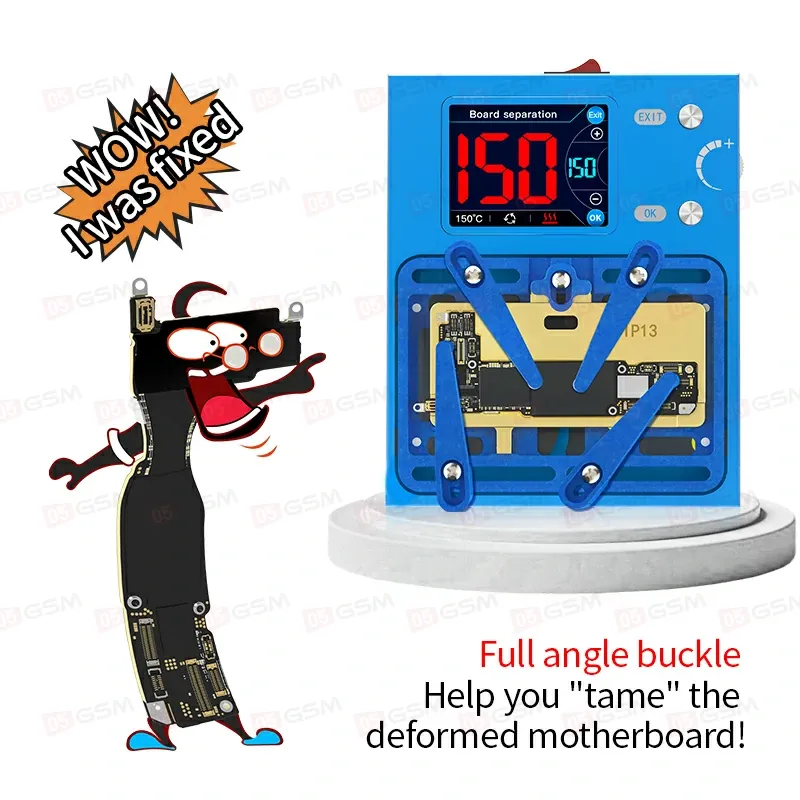 Нижний подогрев плат Aixun iHeater Pro (Полный комплект: X-17 Pro Max, Universal, камеры и рамки) фото в интернет-магазине 05gsm.ru