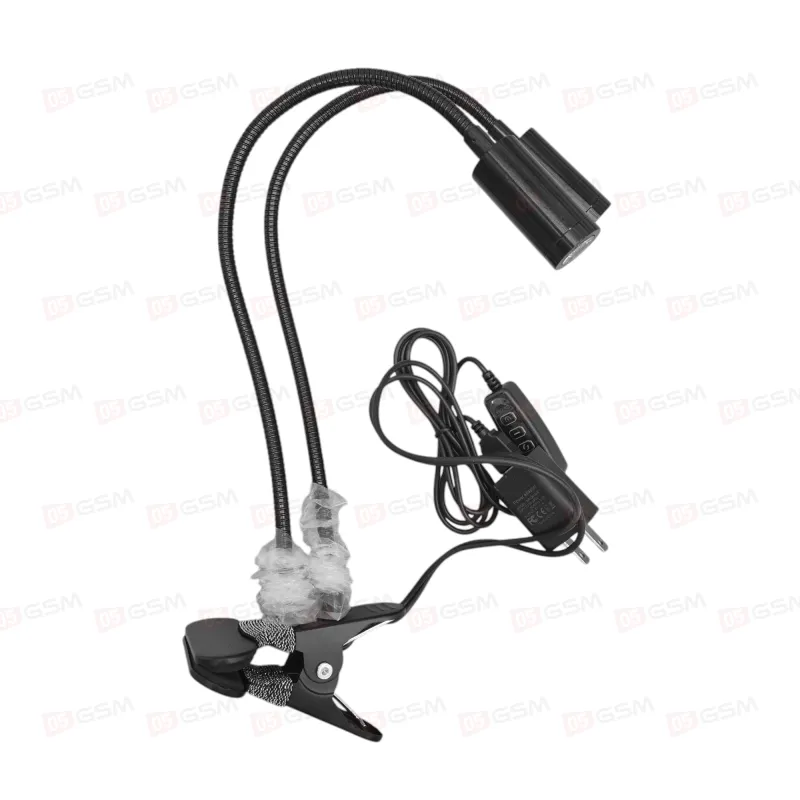 Лампа двойная LED (С зажимом) фото в интернет-магазине 05gsm.ru