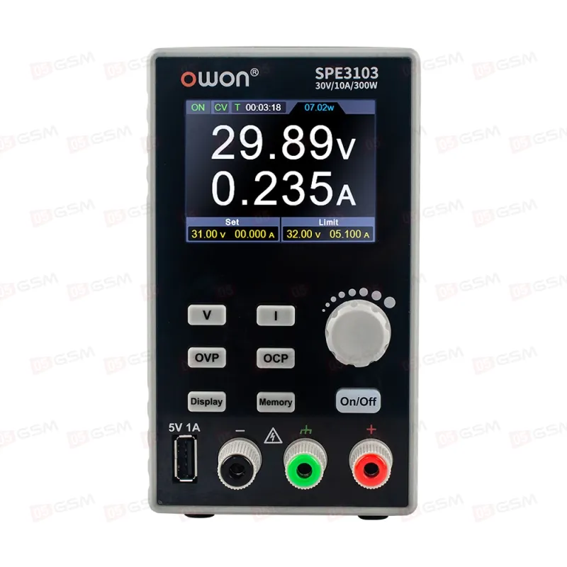 Блок питания Owon SPE3103 (Импульсный; 30 В; 10 А) фото в интернет-магазине 05gsm.ru