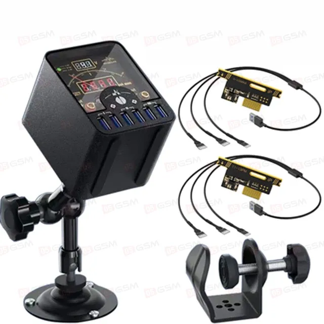 Блок питания Qianli LT1 (Импульсный; миниатюрный; полный комплект iPhone и держатель; 30 В; 2 А) фото в интернет-магазине 05gsm.ru